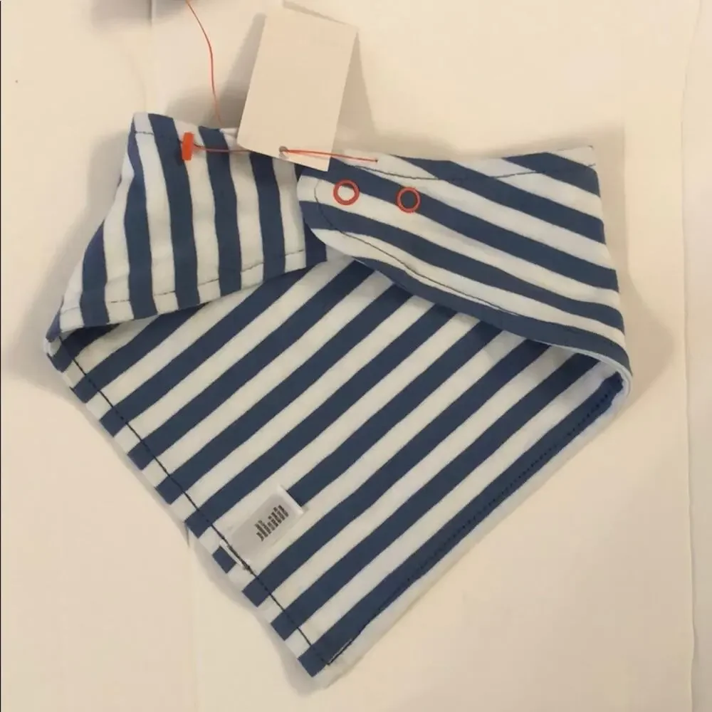 Cat & Jack Baby Outfit, Orange/Navy Stripe, 6-9mo, NWT